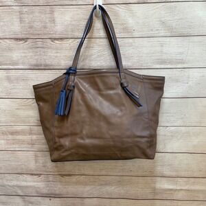 EXCELLENT CONDITION BIG BUDDHA VEGAN LEATHER‎ TOTE BAG